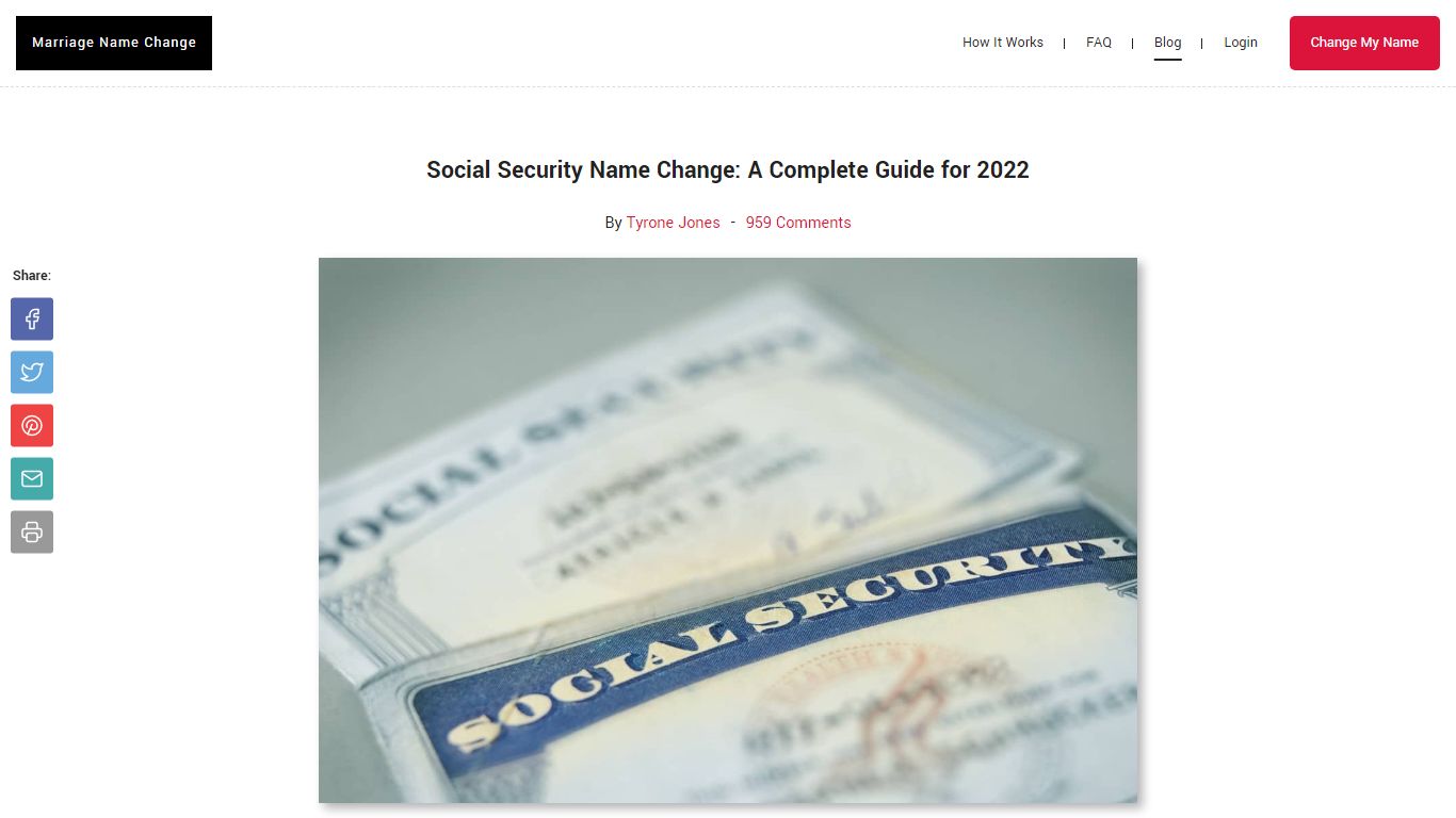 Social Security Name Change: A Complete Guide for 2022